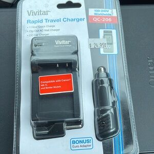Vivitar Rapid Travel Charger NEW